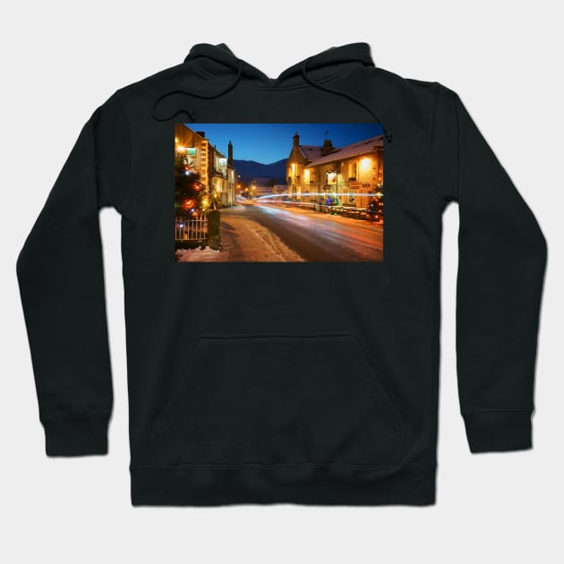 Christmas in Castleton Hoodie by galpinimages